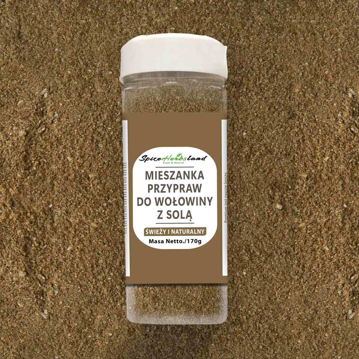 Mieszanka przypraw do wołowiny z solą