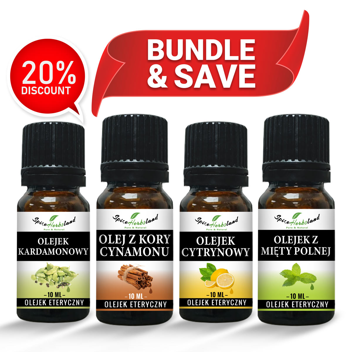 Podniesienie energii - zestaw 4 sztuk