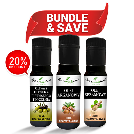 Oleje tłoczone na zimno