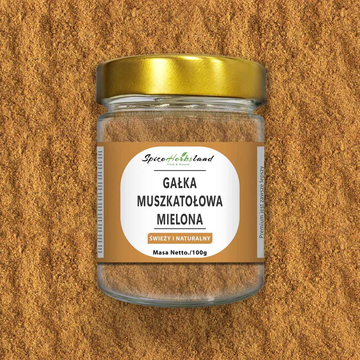 Ground nutmeg