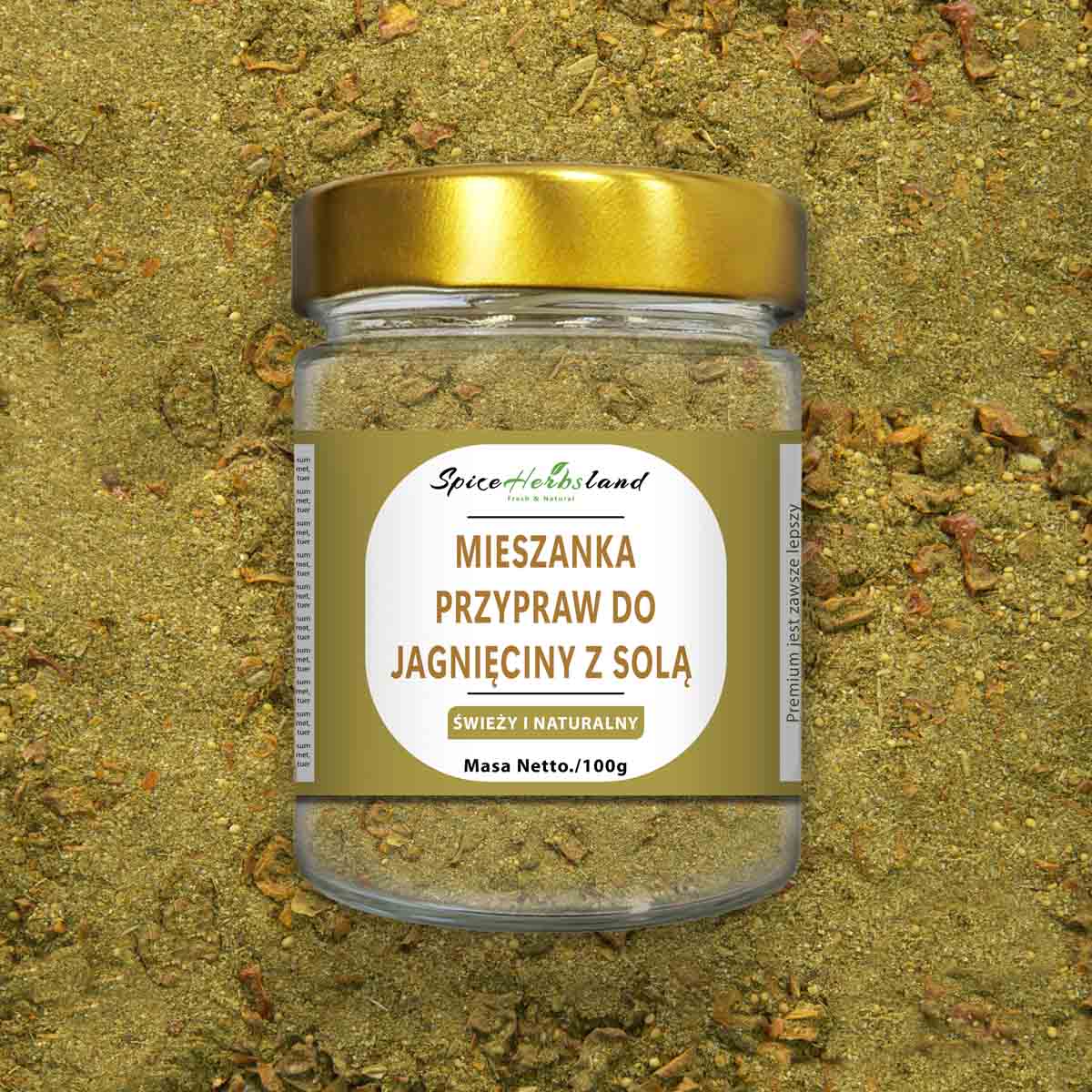 Mieszanka przypraw do jagnięciny z solą