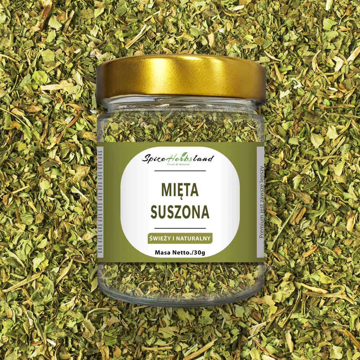 Dried mint