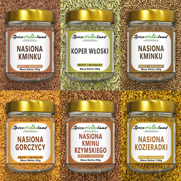 Kolekcja nasion - zestaw 6 sztuk