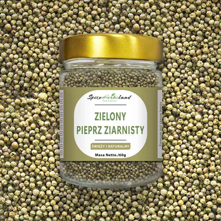 Zielony pieprz w całości (ziarna zielonego pieprzu)