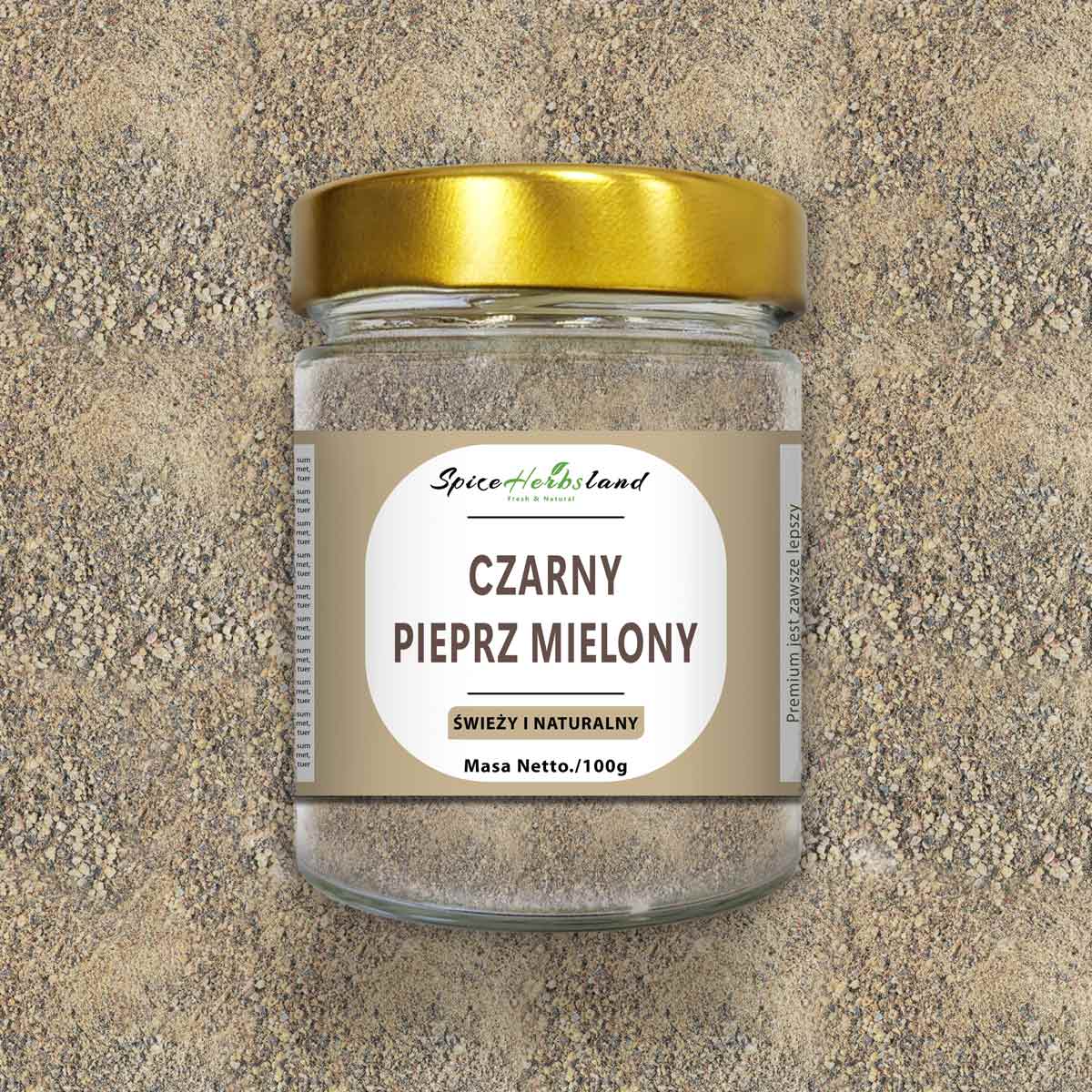 Pieprz czarny mielony